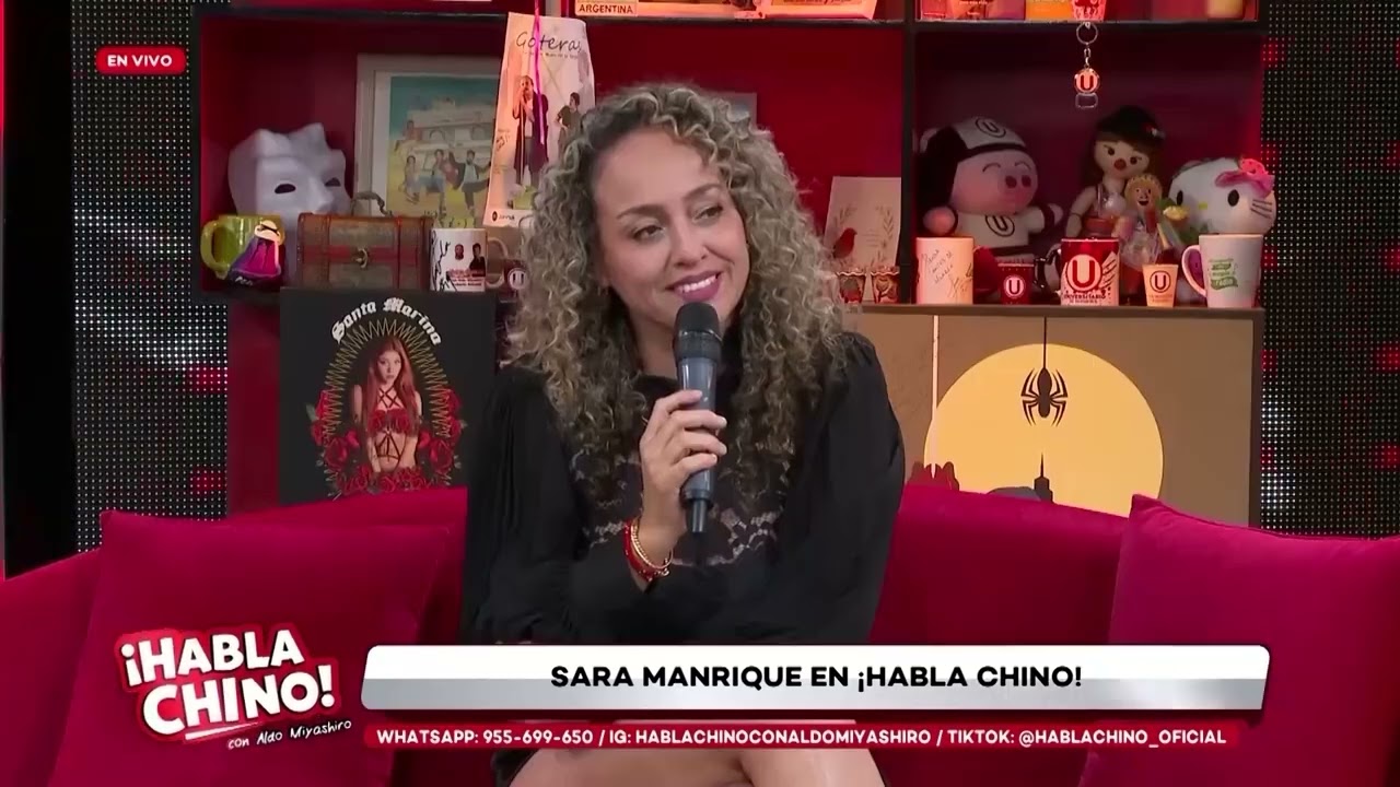 Habla Chino - DIC 30 - SARA MANRIQUE SE LANZA COMO DIPUTADA | Willax