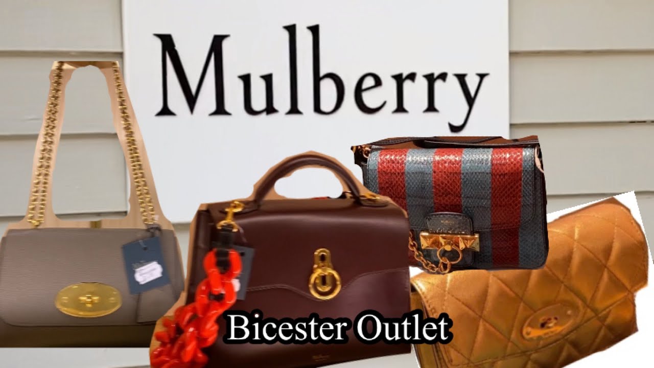 Mulberry Handbags Outlet shop #bicestervillage 2022