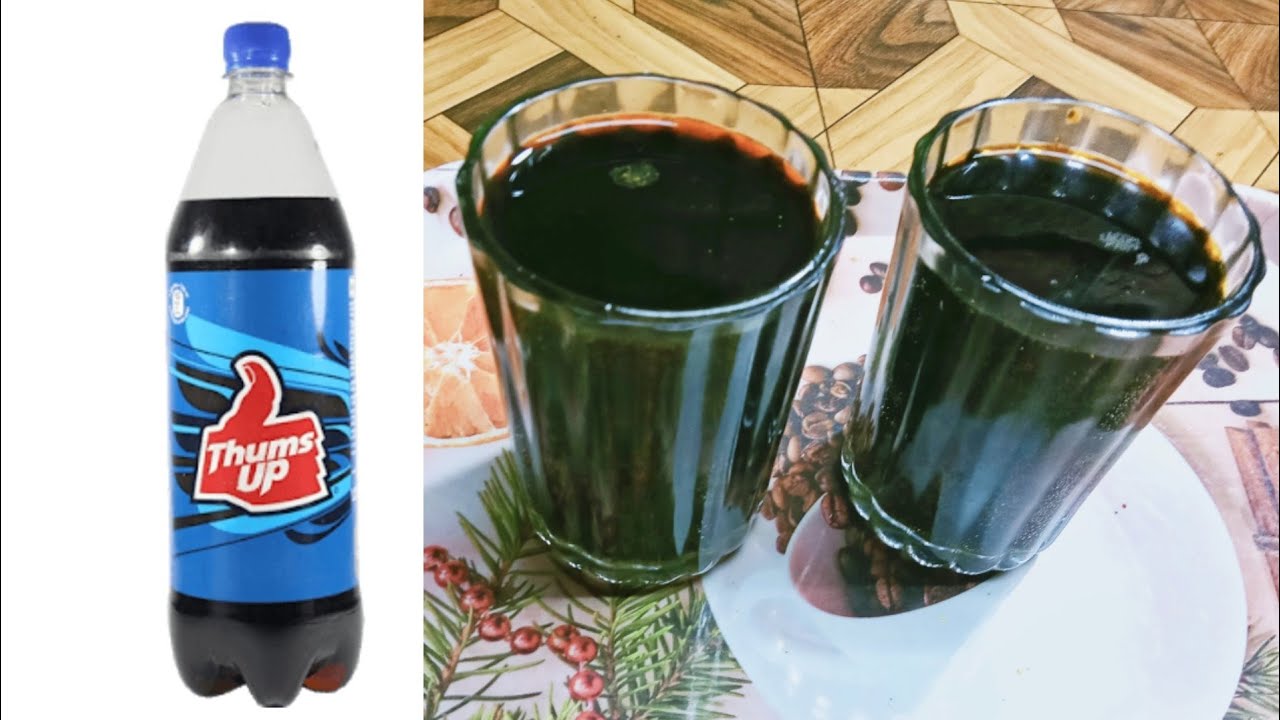 How To Make Thums Up At Home | Thums Up Cold Drink Banane Ka Tarika | Thumbs Up Kaise Banta Hai
