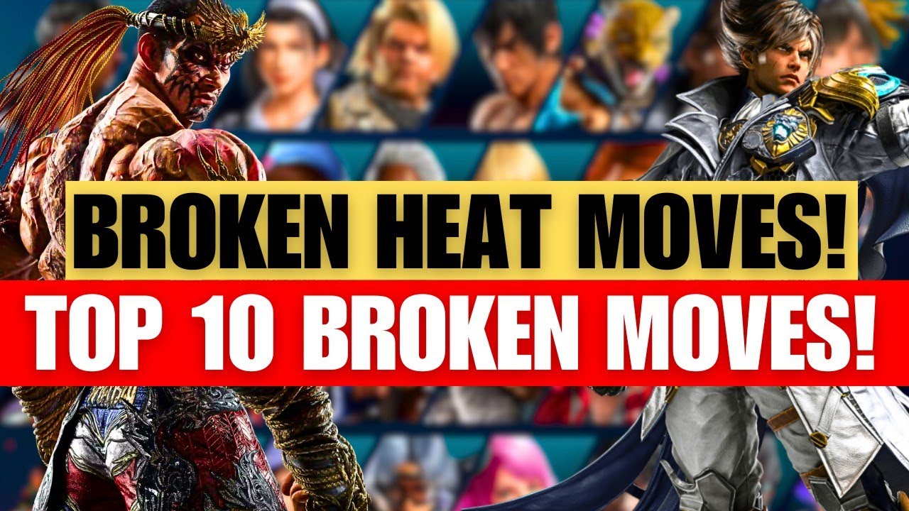 Top 10 Most BROKEN HEAT MOVES In TEKKEN 8 SEASON 2!