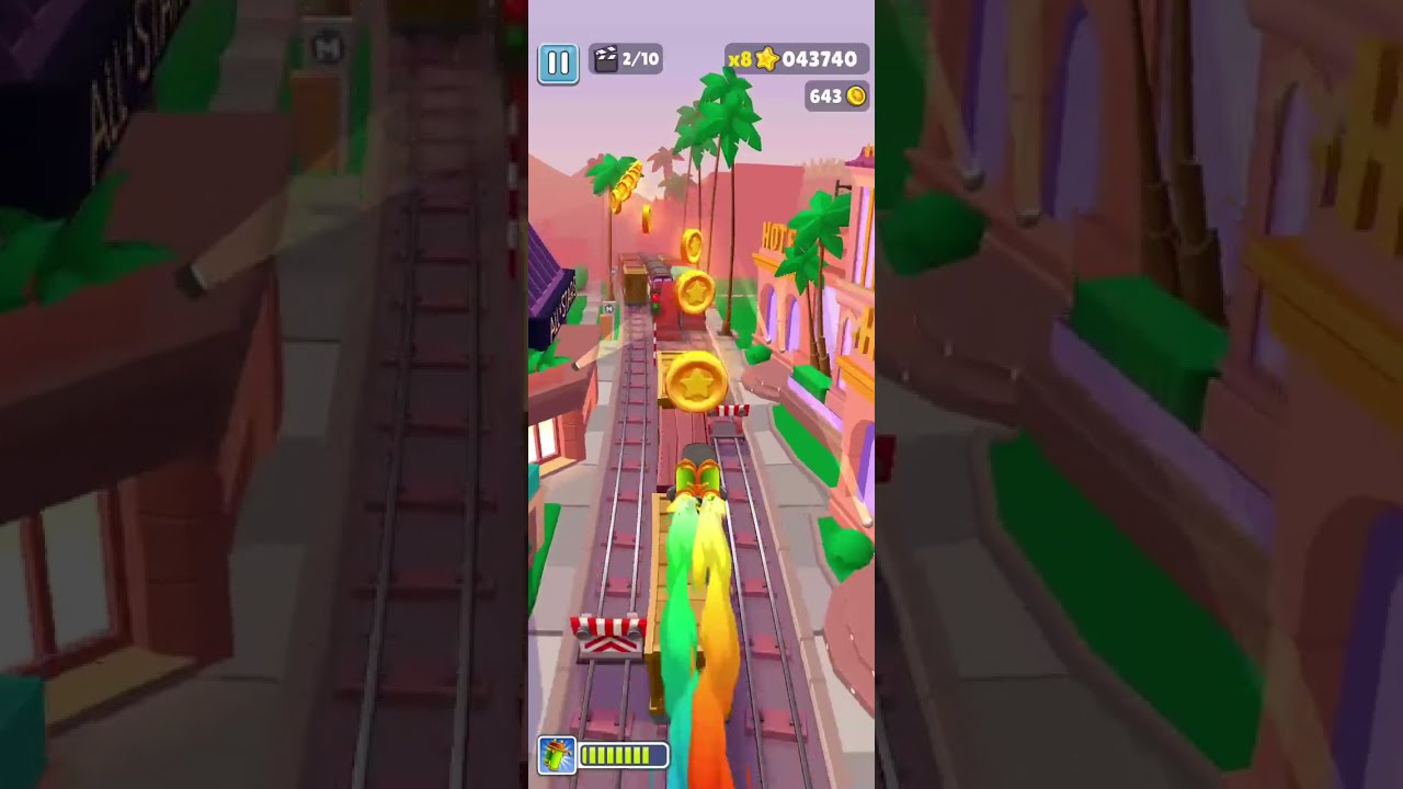 Underwater 🚋 New mode 🚊Subway surfers classic 🚄 || high speed and High score 🎮🚇