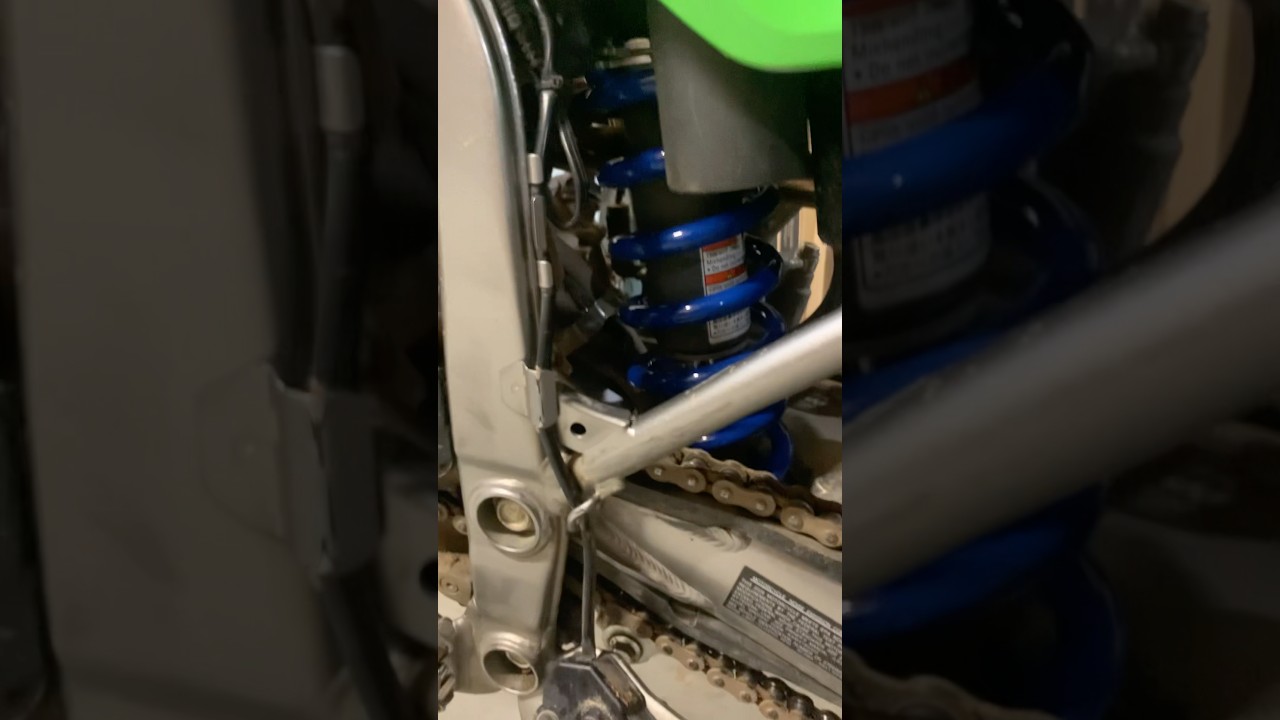 Upgrade 1 on 2026 KLX300, Race Tech 6.4kg Rear Spring