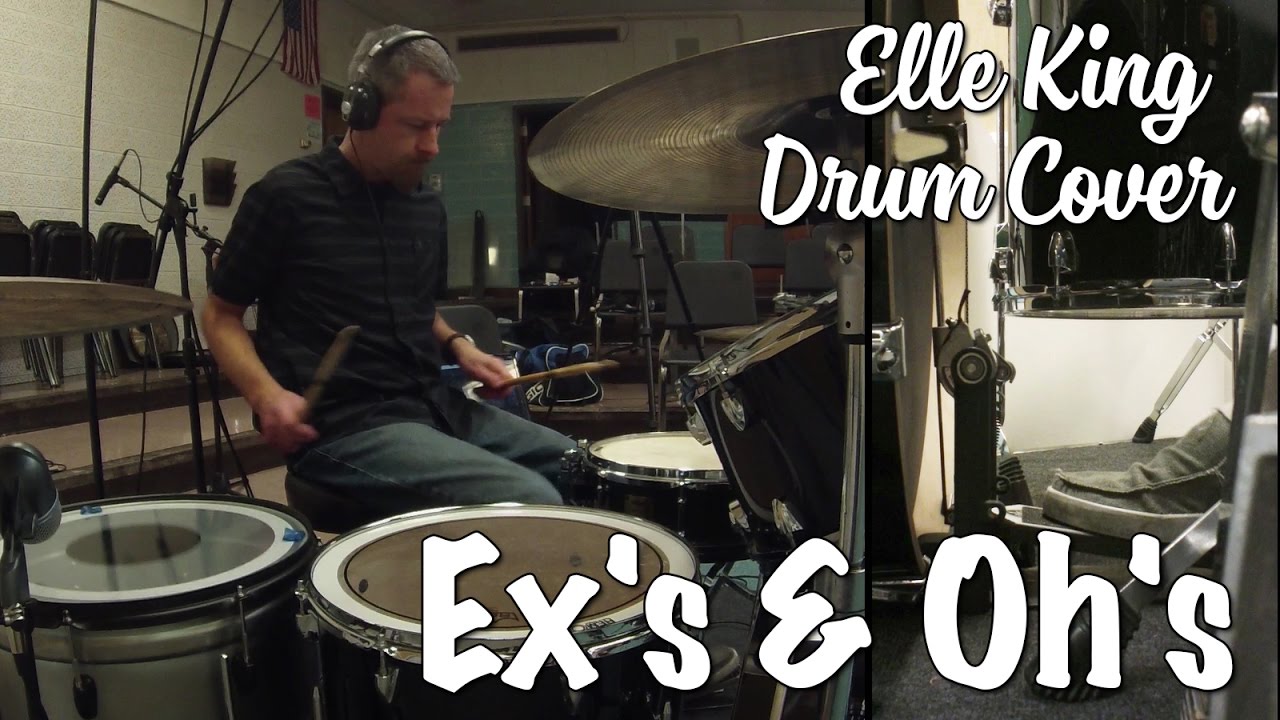 Elle King - Ex's & Oh's Drum Cover with LP Raw Street Can (Exes and Ohs)