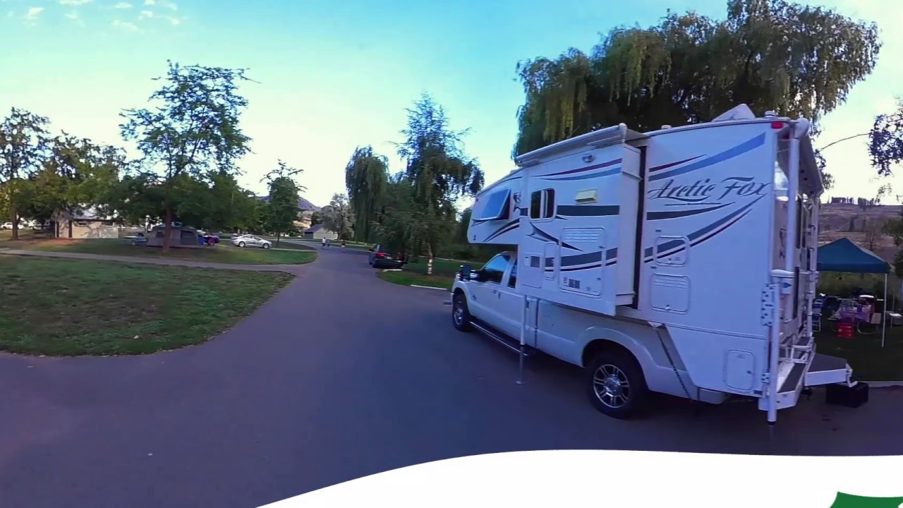 Pearrygin Lake State Park Campground Winthrop Washington - 360 Video Virtual Tour 4K