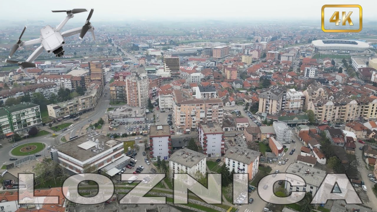 Loznica najlepši grad u Srbiji (vožnja dronom)