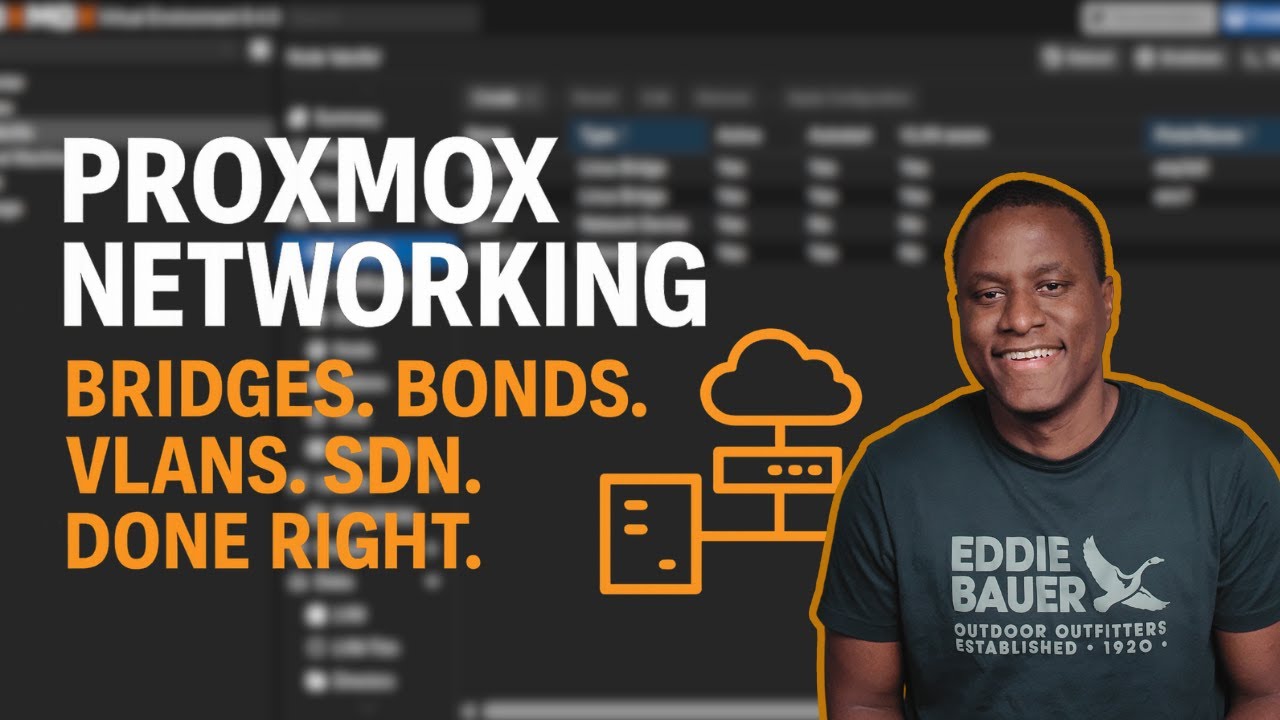 Объяснение сетевых технологий Proxmox: как работают мосты, бонды, VLAN и SDN (пошаговое руководство)