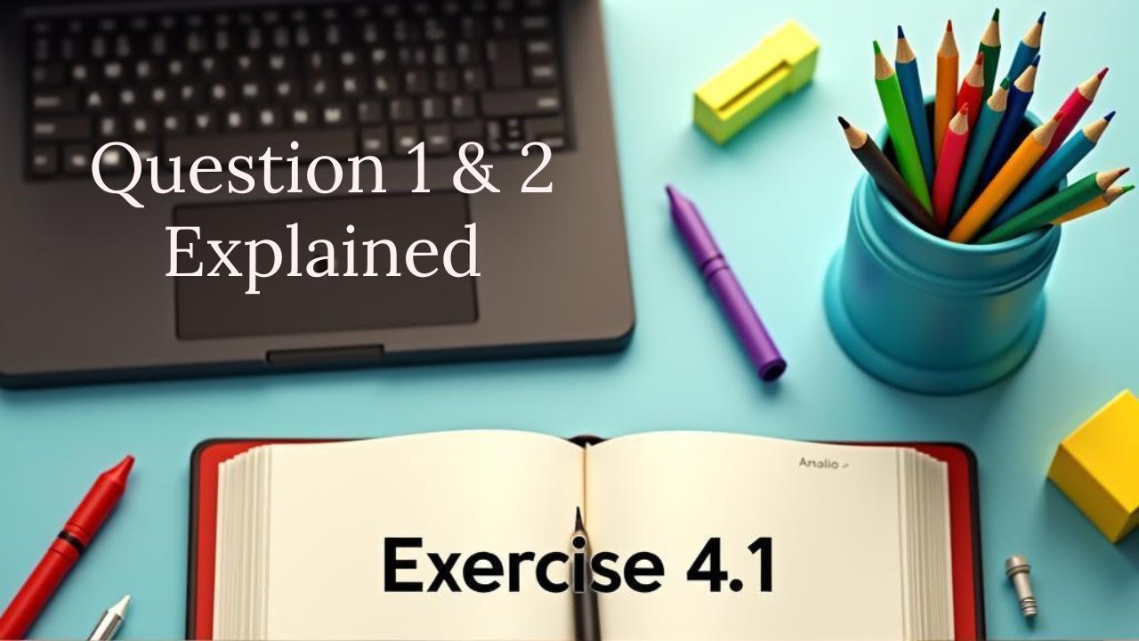 MATH CLASS 9th NEW SYLLABUS EX 4.1 Q1 & Q2
