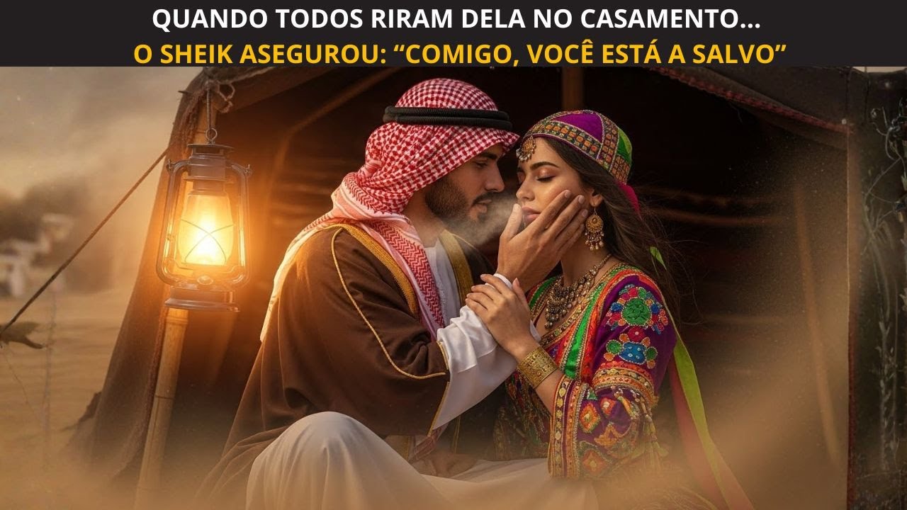 Quando Todos Riram Dela No Casamento… O Xeique Assegurou: “Comigo, Você Está A Salvo”