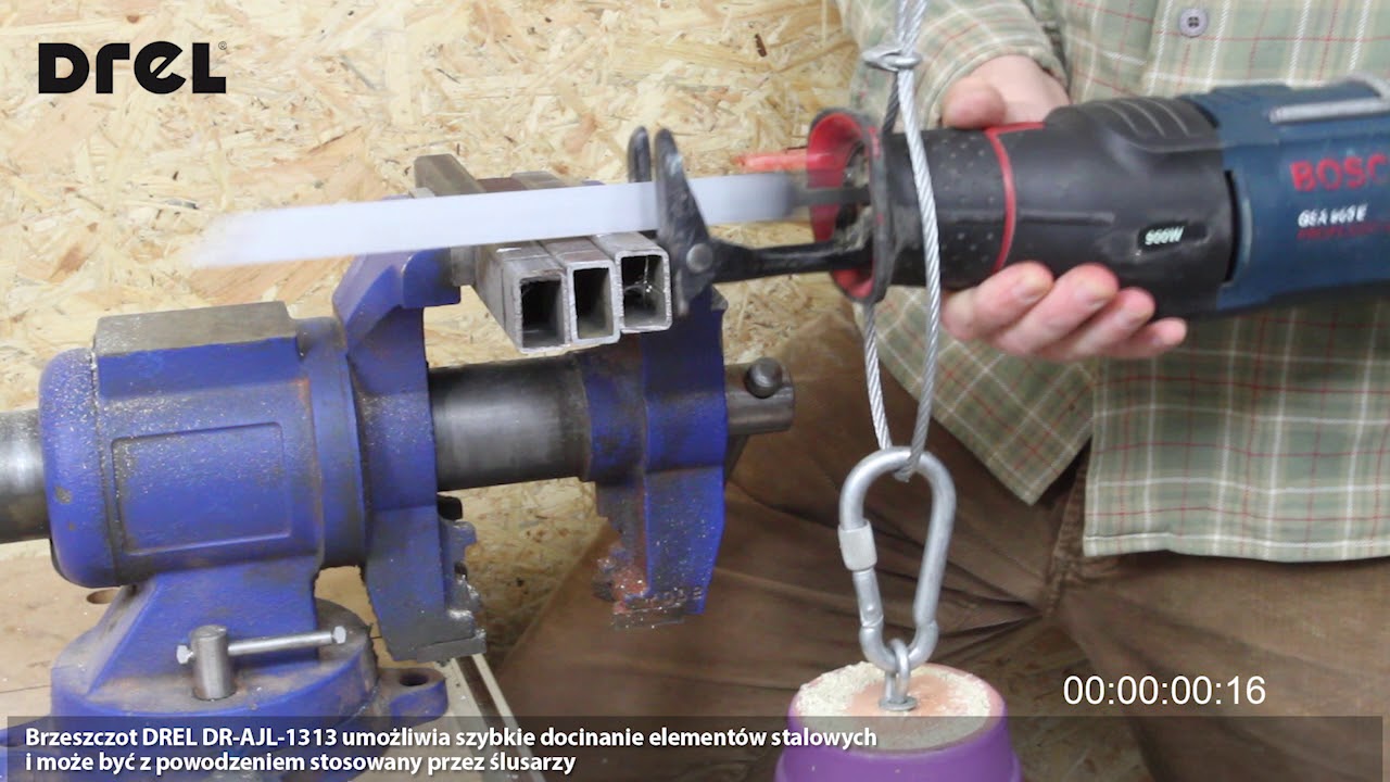 Brzeszczot do piły szablastej Drel z seri DR-AJL