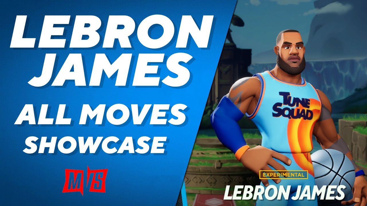 Multiversus: Lebron James  Moves Showcase | Watch All Moves Lebron James  Can Make!