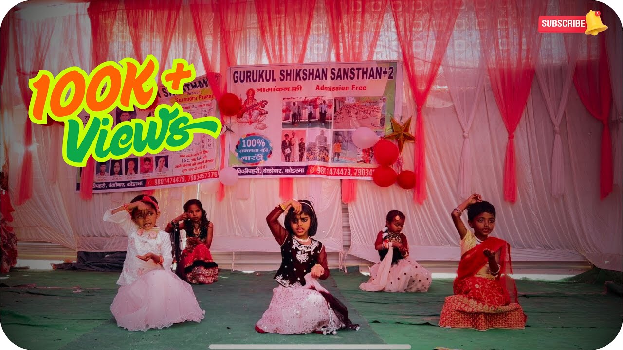 Anguli pakad ke tune chalna sikhaya tha na || Dilbaro || Nursery kids dance || Gurukul