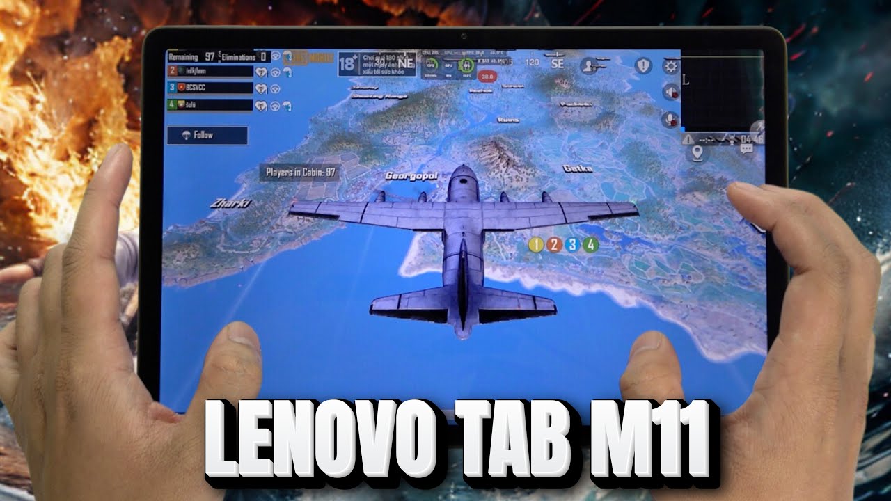 Lenovo Tab M11 test game PUBG Mobile | Helio G88