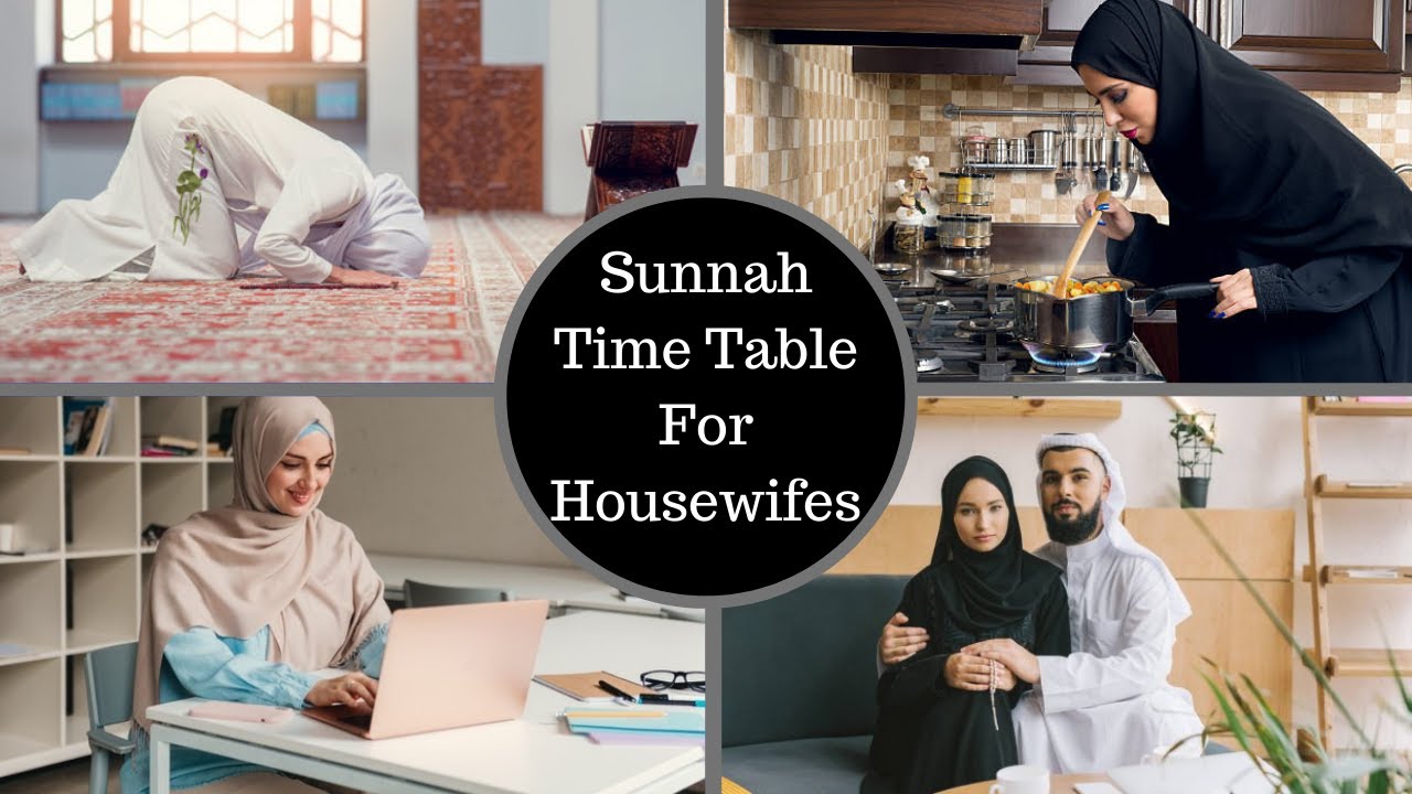 Sunnah Timetable For Housewifes | Daily Routine of Highly Productive People | Islamic Video
