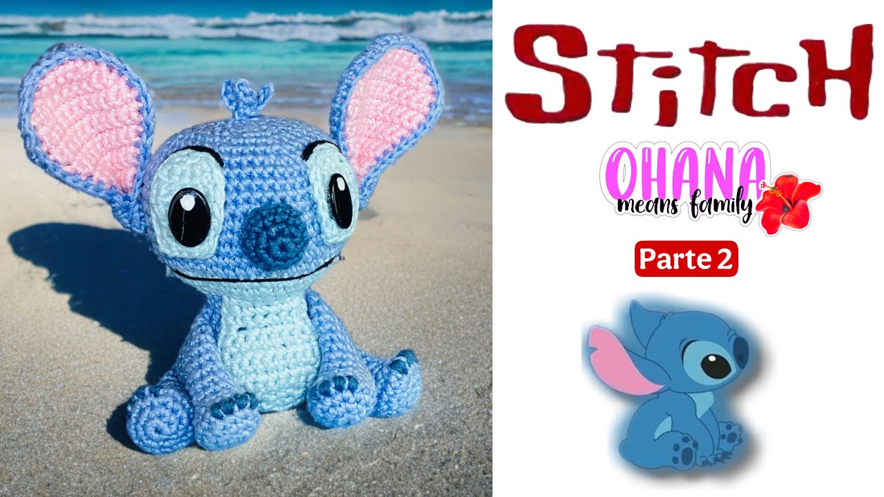 TUTORIAL STITCH AMIGURUMI A CROCHET PASO A PASO / Parte 2