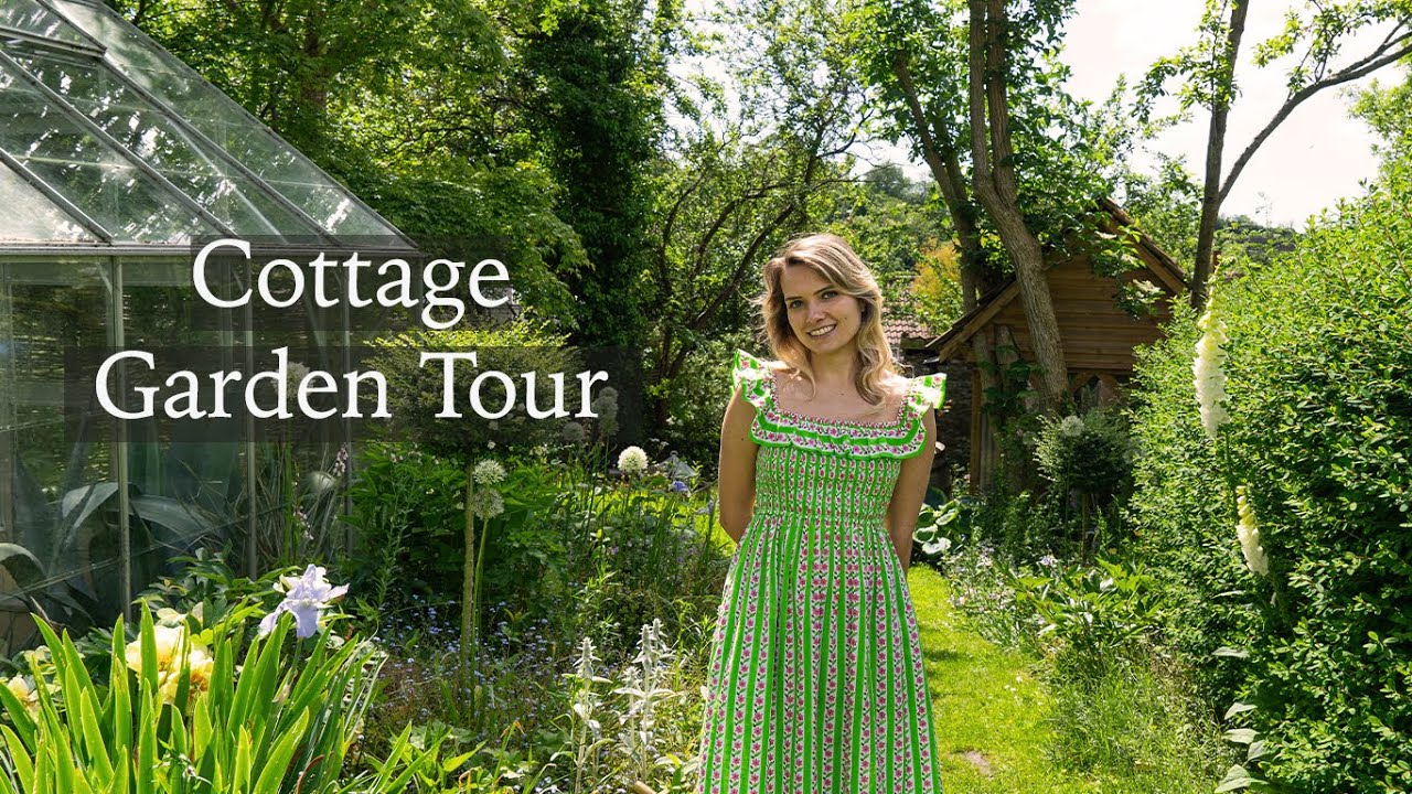 Full Tour of our 250 Year Old Cottage Garden - Ducks, Spring Flowers & Edible Garden