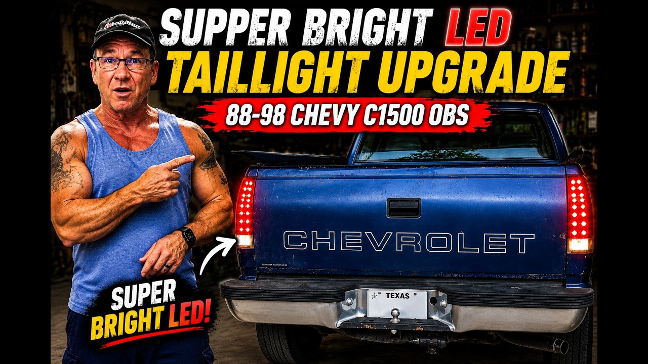 $100 Taillight Upgrade 88-98 Chevy OBS GMT400