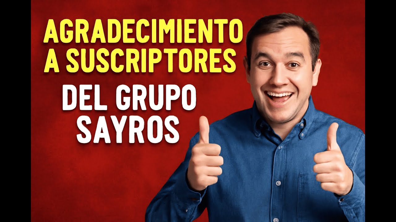 90.  Agradecimiento a Subscriptores