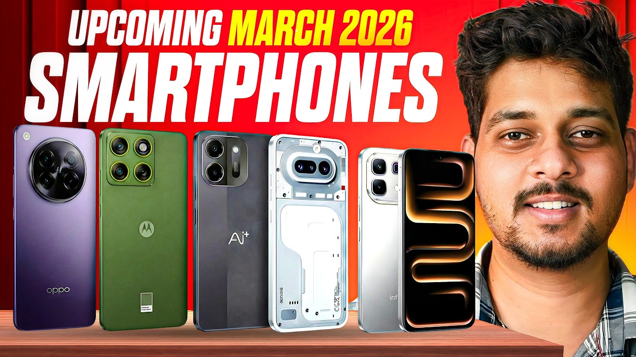 upcoming phones in march 2026 😱😍
