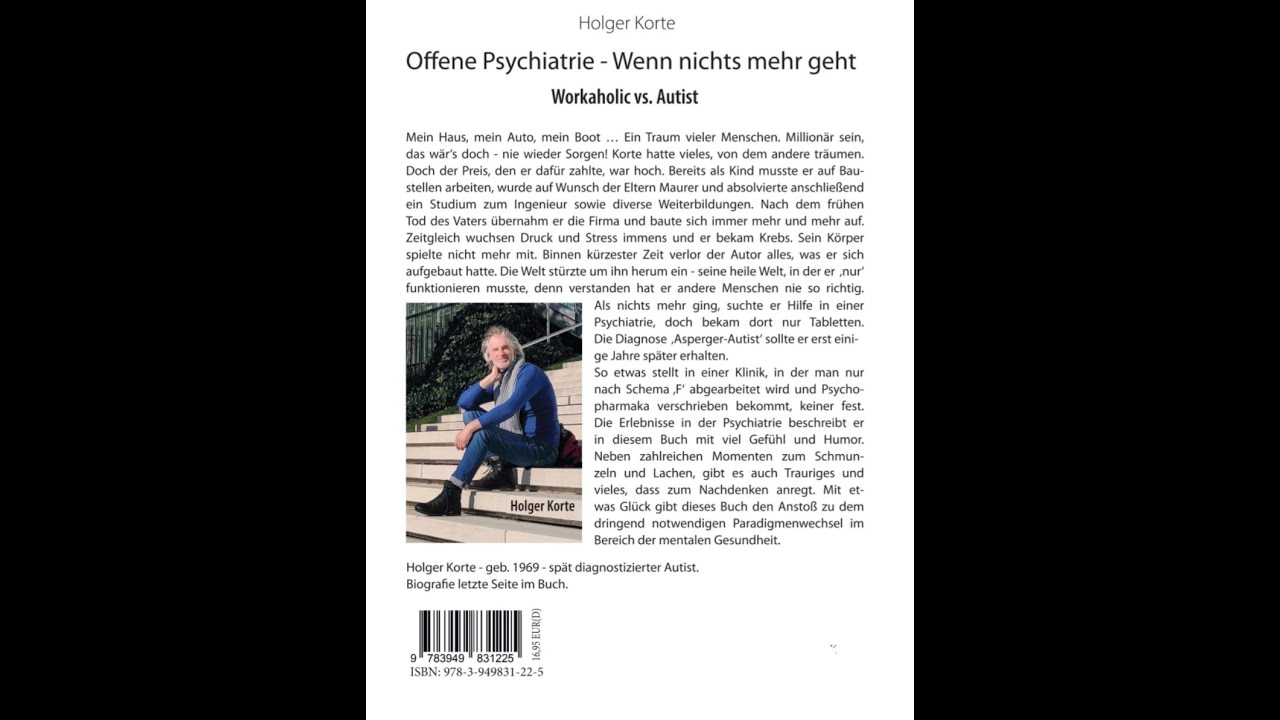 Autismus & Fragen aus dem Publikum! Lesung Buch -   Asperger- Syndrom