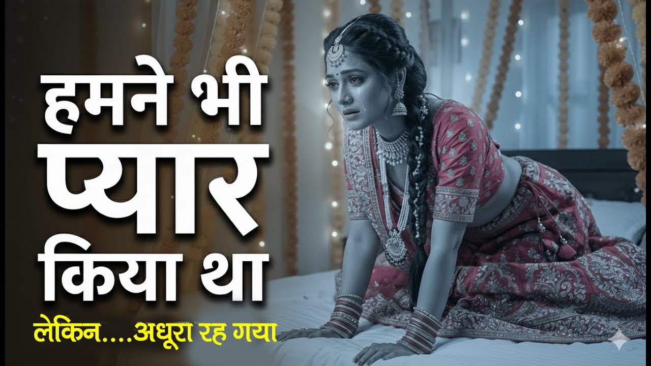 हमने भी प्यार किया था 💔 | Emotional Sad Love Song | Heart Touching Hindi Song