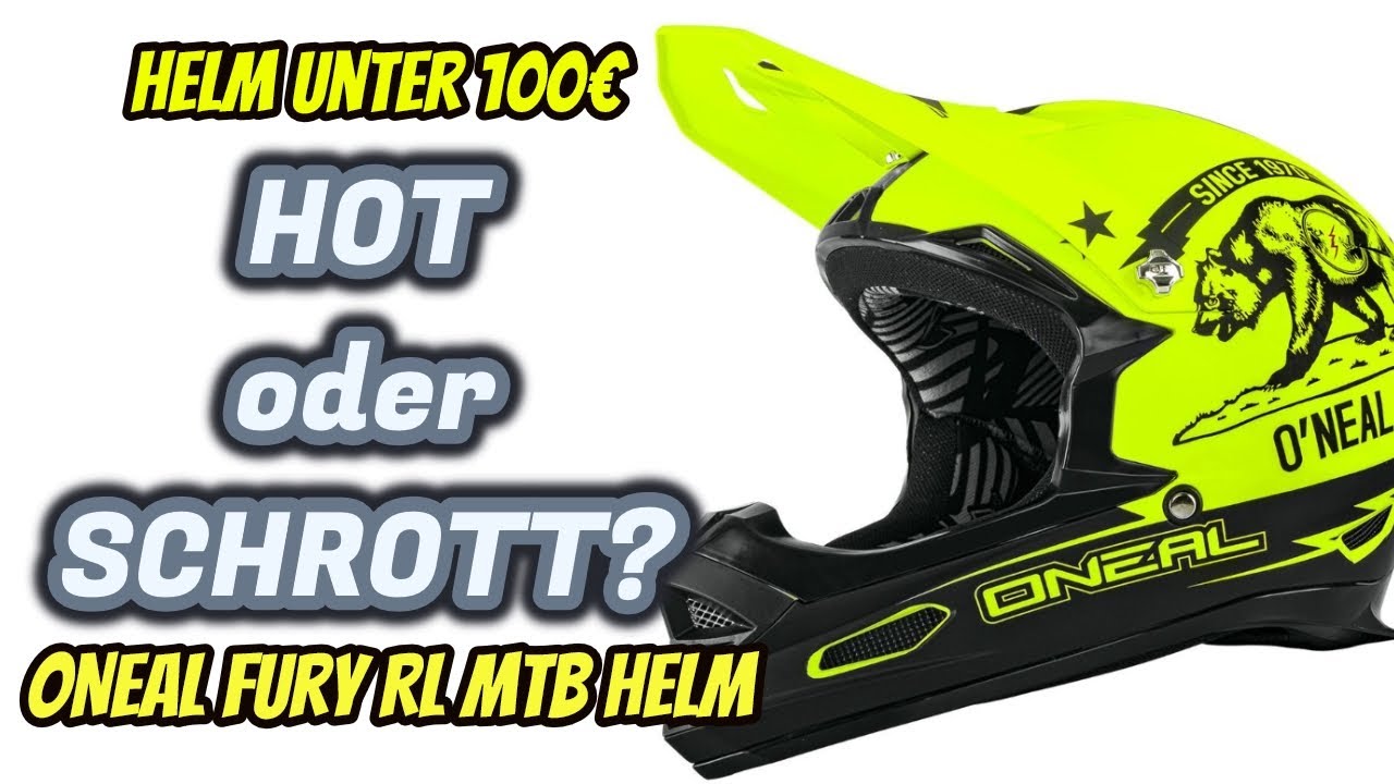 Fahrradhelm Fullface Oneal Fury Review | Helm unter 100€