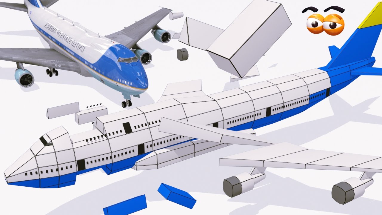 CUBE BUILDER for KIDS (HD) - Build a Jumbo Jet for Children - AApV