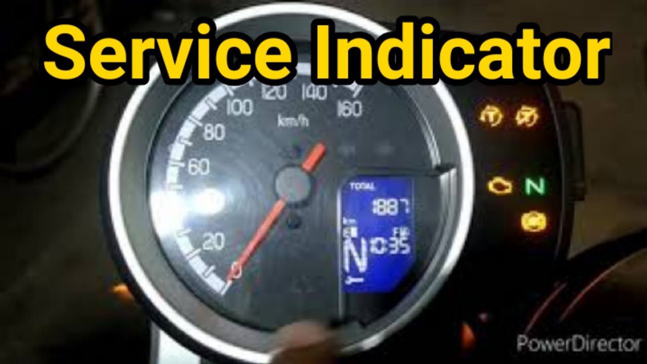 Honda Hness CB350 - How to Turn-Off Service Indicator Icon