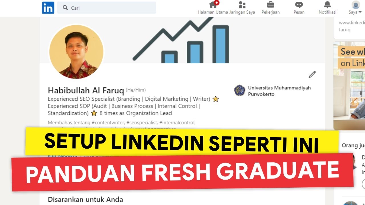 PANDUAN DARI 0! Cara Membuat LinkedIn bagi Fresh Graduate | LinkedIn for Fresh Graduates