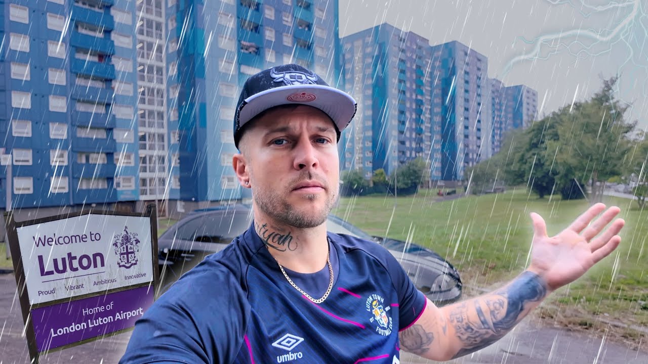 THE MOST NOTORIOUS TOWN IN THE U.K. 🇬🇧 TOUR OF LUTON