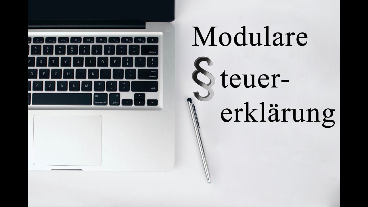 Hauptvordruck ESt 1 A - Modulare Steuererklärung