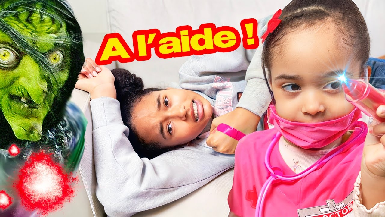 La sorci&egrave;re gache le CHALLENGE bonbons de VERITY ! Elle appelle docteur THEA BABY BOSS !