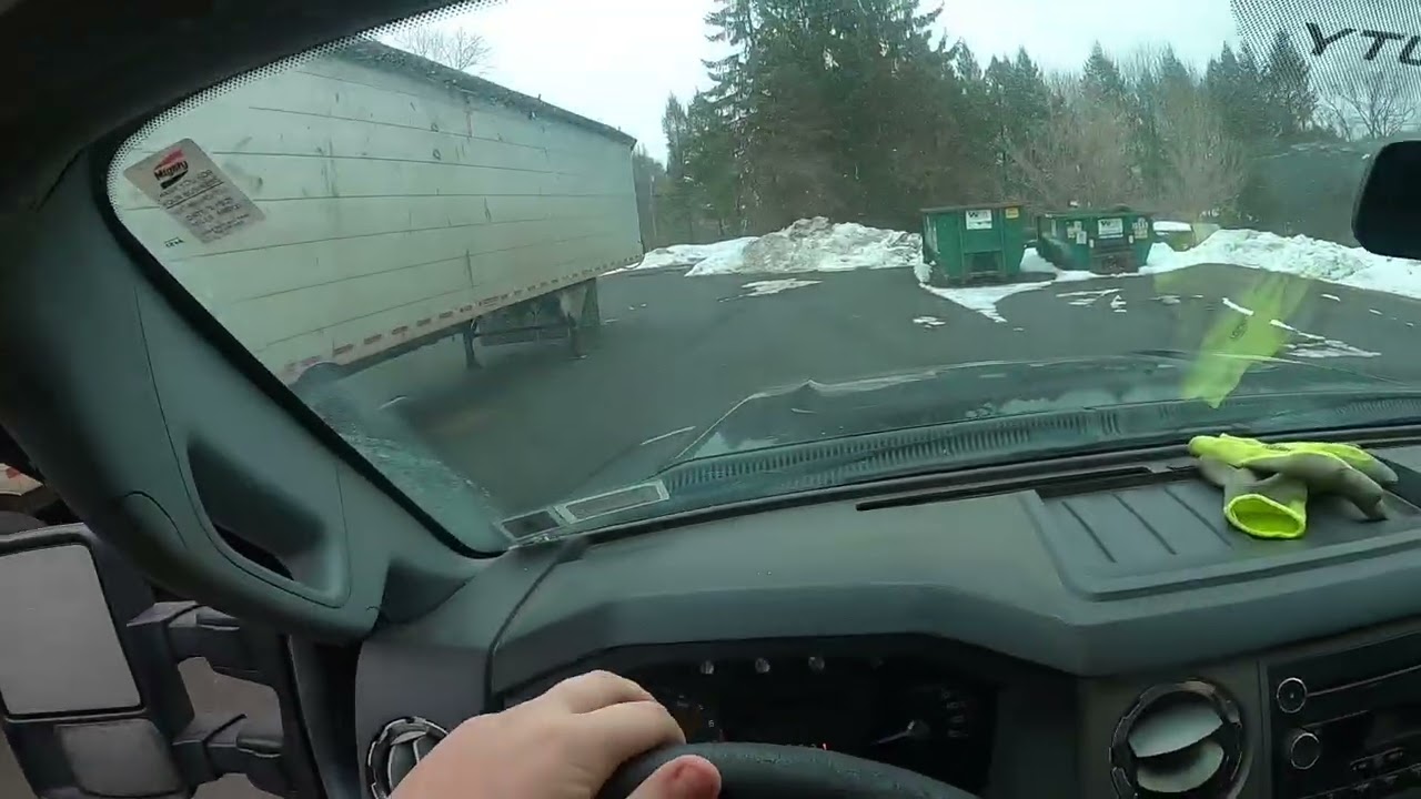 I had to run to the dump this morning to go to a other job this evening 