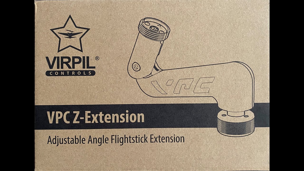 Virpil VPC Z Extension unpacking + present from Virpil