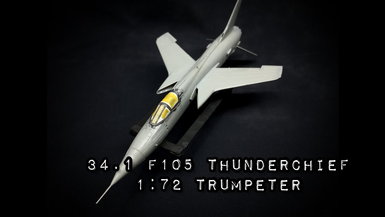 34.1 F105 Thunderchief 1:72 Trumpeter