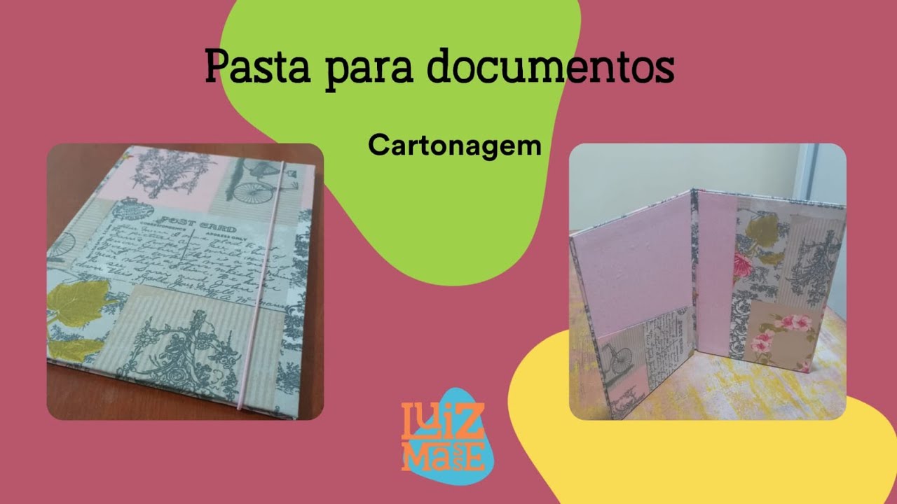 Pasta para Documentos em Cartonagem