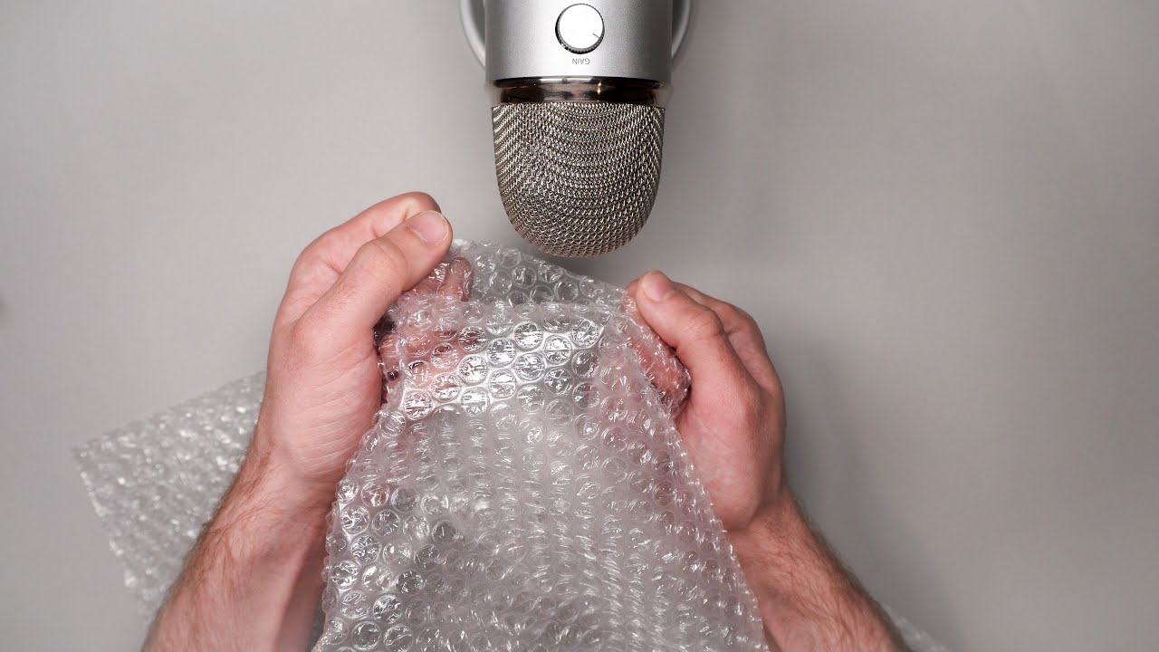 ASMR Bubble Wrap - Popping, Plastic Sounds, No Talking