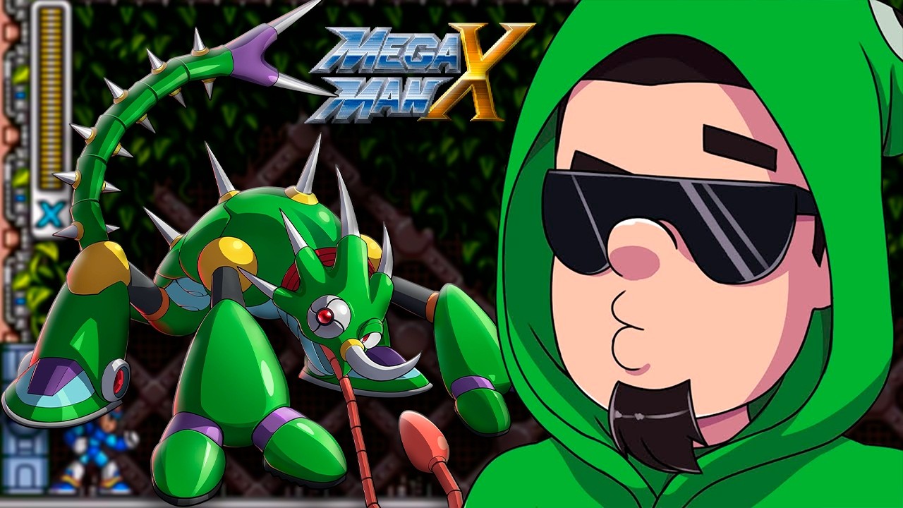 FAZENDO OS BOSSES SEM TOMAR DANO!!!! - GUINA JOGA MEGA MAN X (#3)