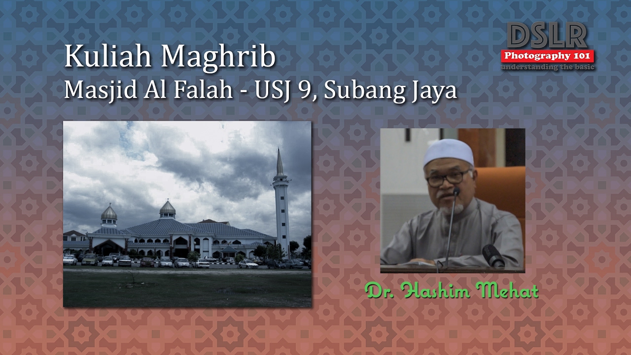 Dr. Hashim Mehat - Aqidah: Syirik