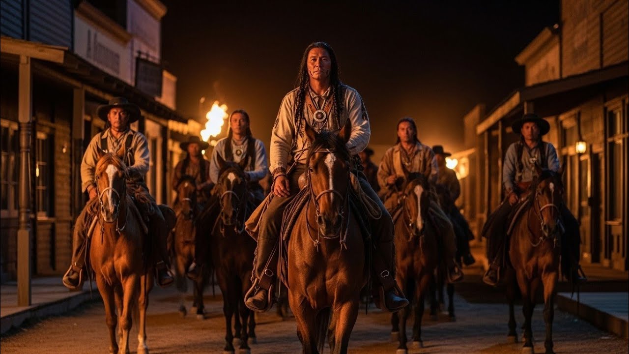 🔥Die Sheriff-Tochter rettete einen blutenden Apache – Er kehrt zurück und heiratet sie öffentlich