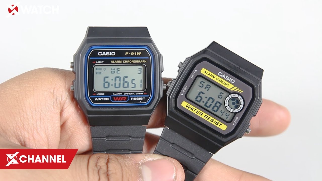 So sánh Casio F-91W với Casio F-94W sự lựa chọn nào dành cho bạn?