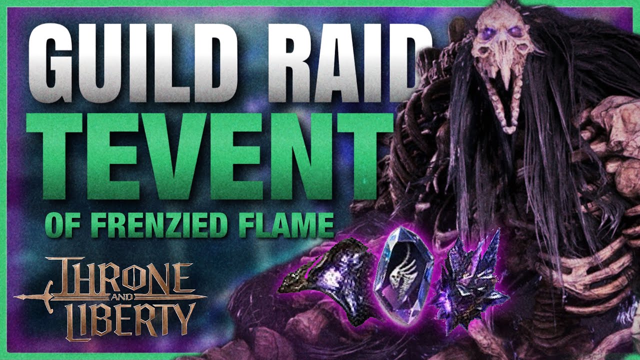 Throne & Liberty - Tevent of Frenzied Flame Archboss Guild Raid Event | Nostalia
