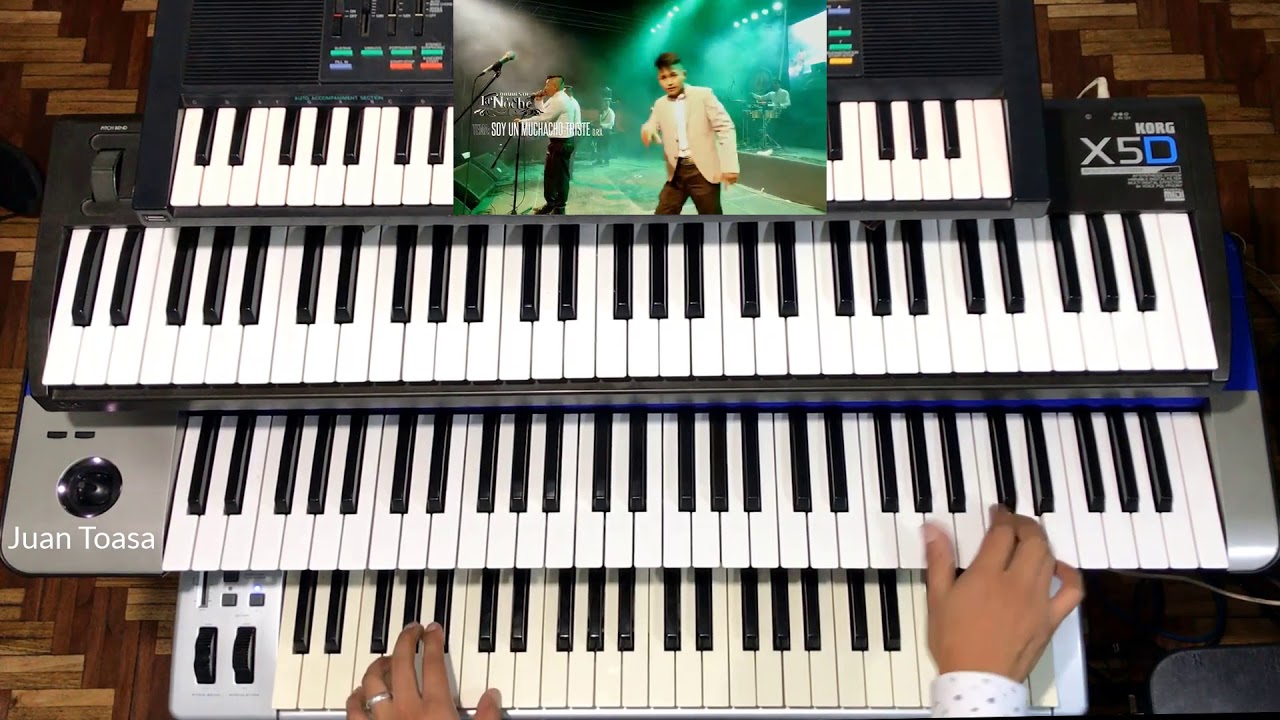 ORQUESTA LA NOCHE SHOW EN VIVO 2018 = SOLO PIANOS JUAN TOASA