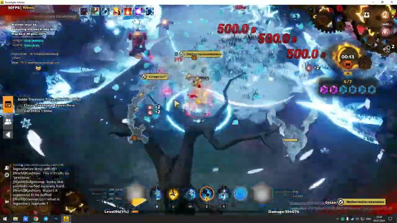 torchlight infinite ss5 Frost Terra Gemma