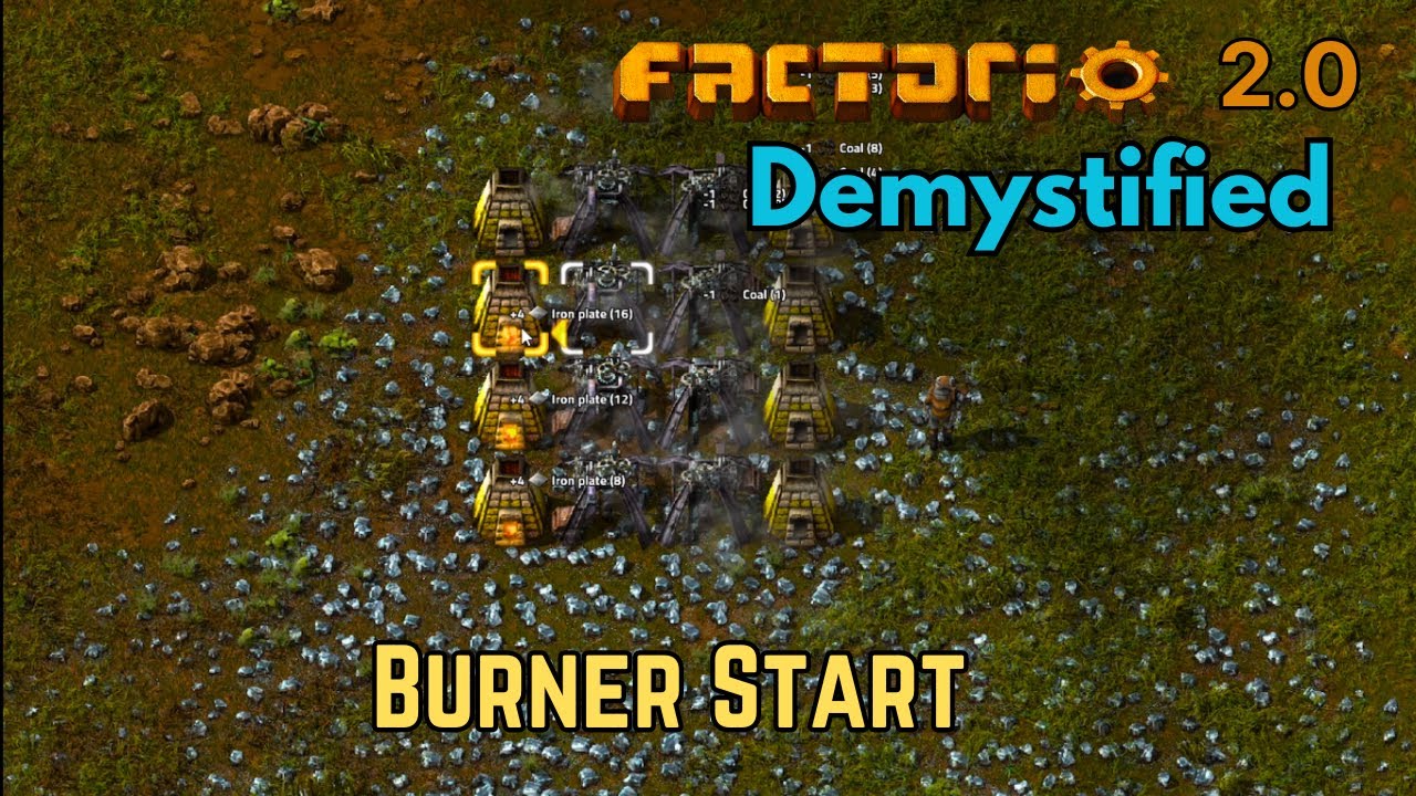 Burner Basics | Factorio 2.0 Tutorials For New Players | 1