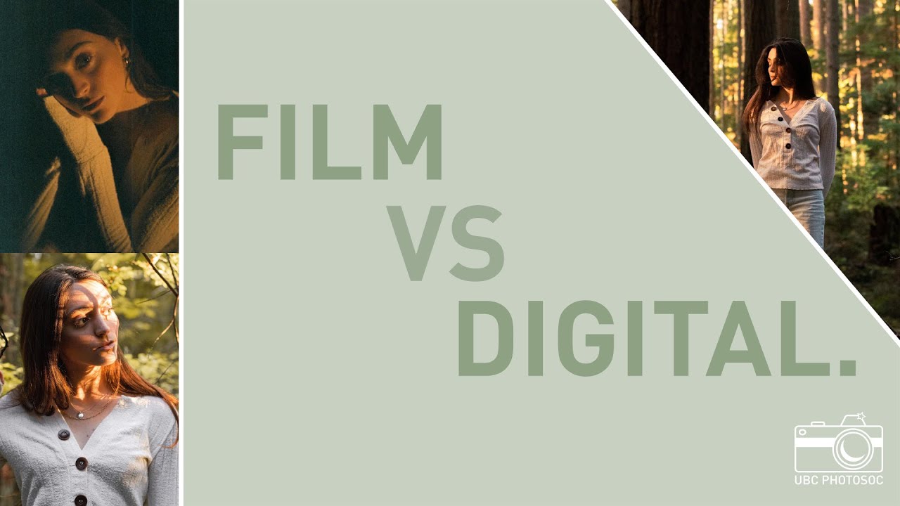 DIGITAL vs. FILM Portrait Photography with UBC Photosoc