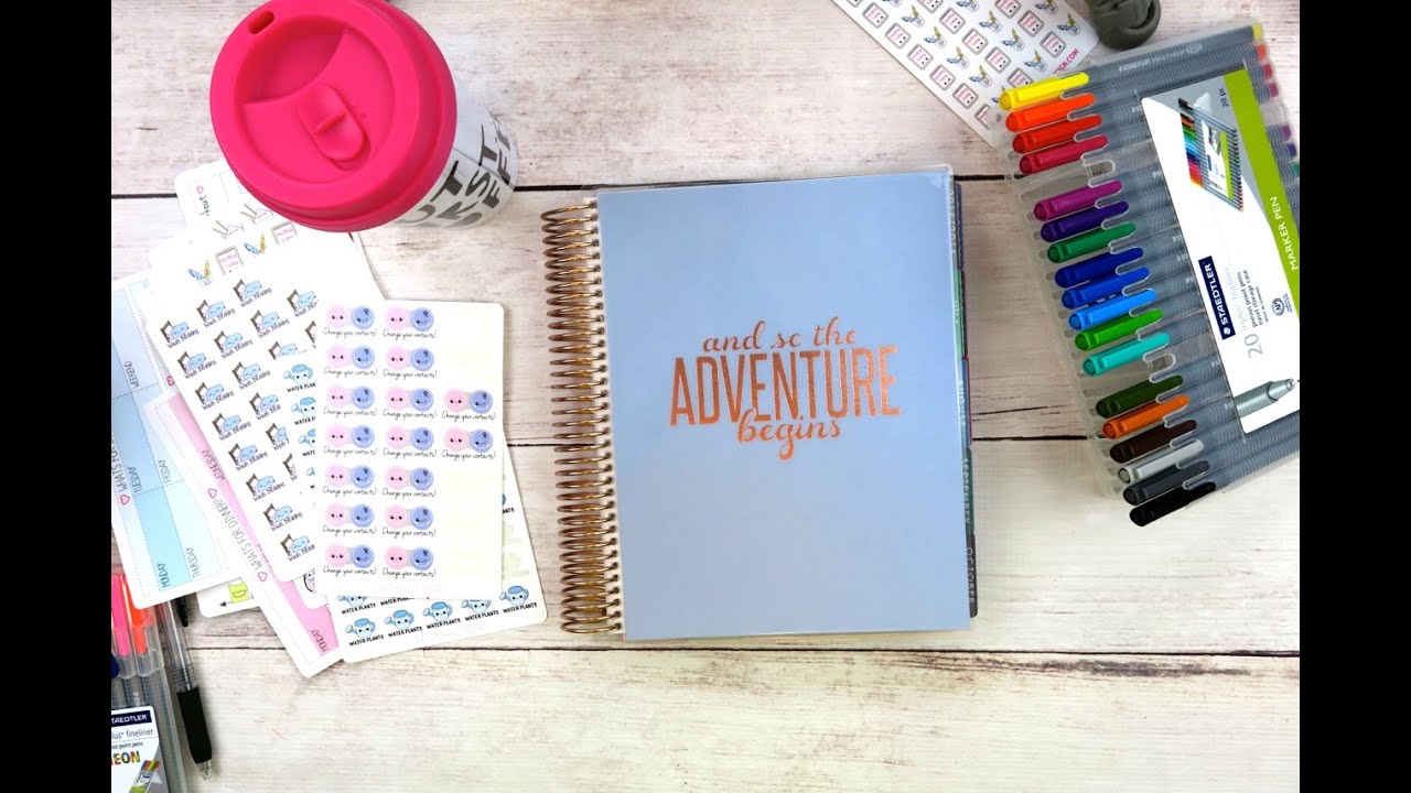 Sweet Kawaii Design - Plan with me - Erin Condren Horizontal