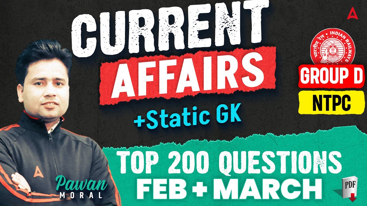Current Affairs Today | Railway Current Affairs 2025 | Current Affair By Pawan Sir