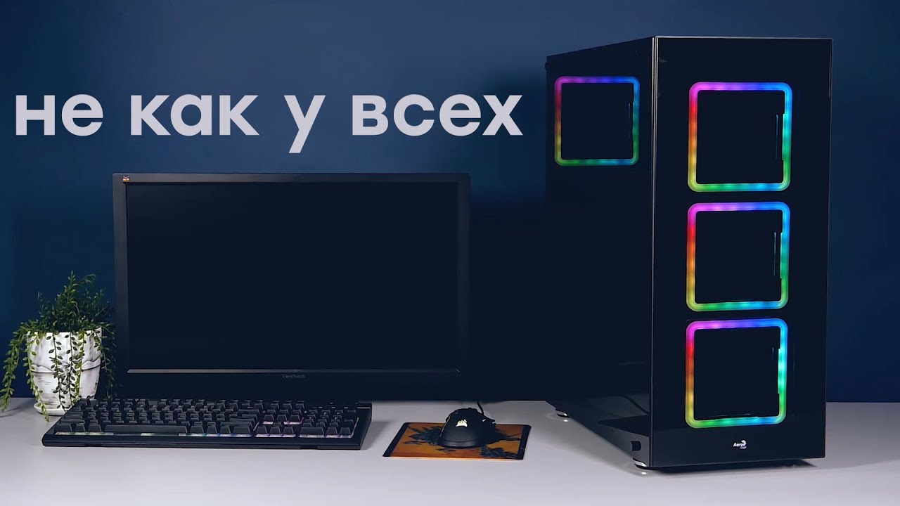 Корпус с необычной подсветкой AeroCool Tor Pro