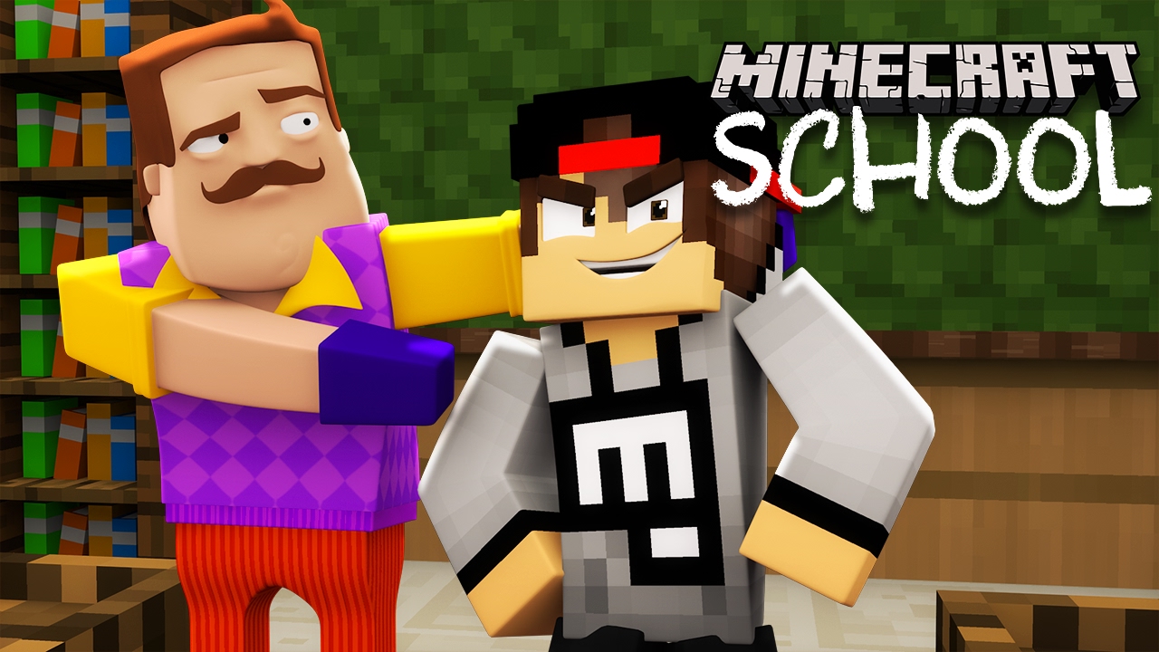 Minecraft School - THE NEW HEADMASTER MAKES THE BULLY OUR TEACHER!