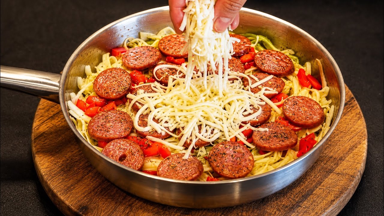 Lazy Pizza in a Pan – Quick, Simple and Tasty!